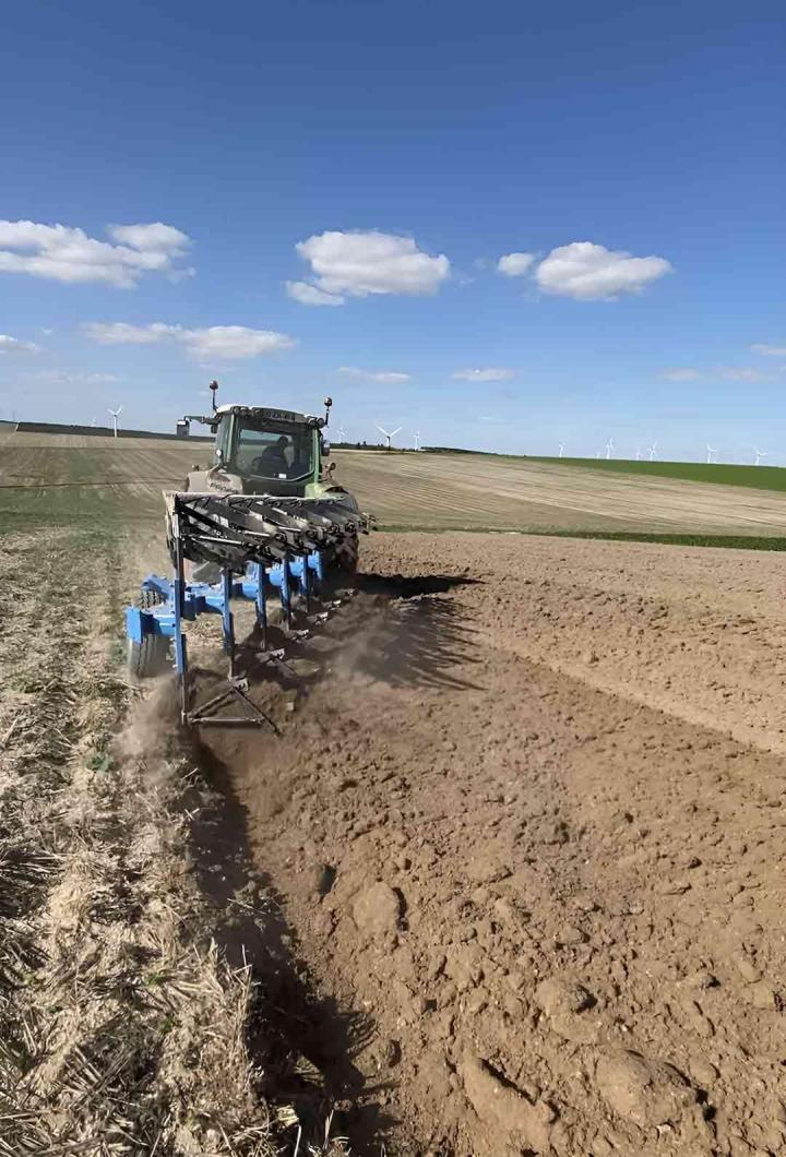 Préparation de sol agricole Troyes